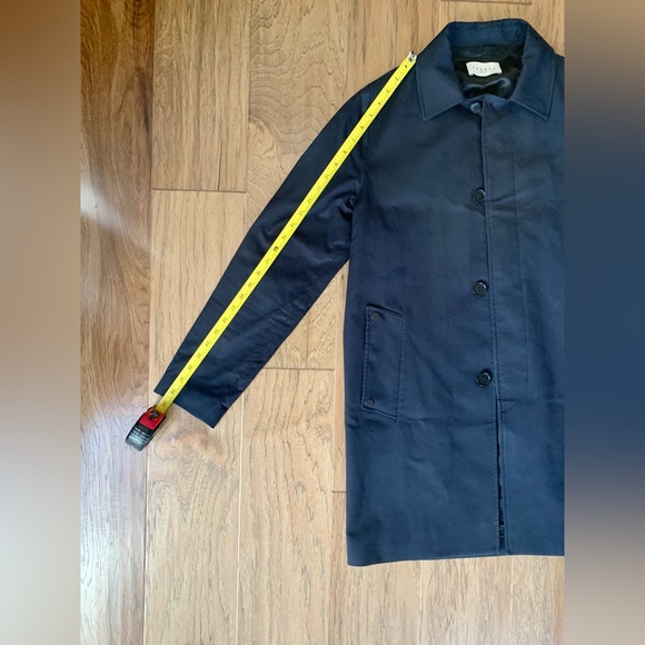Sandro navy car coat men’s small - Picture 6 of 8
